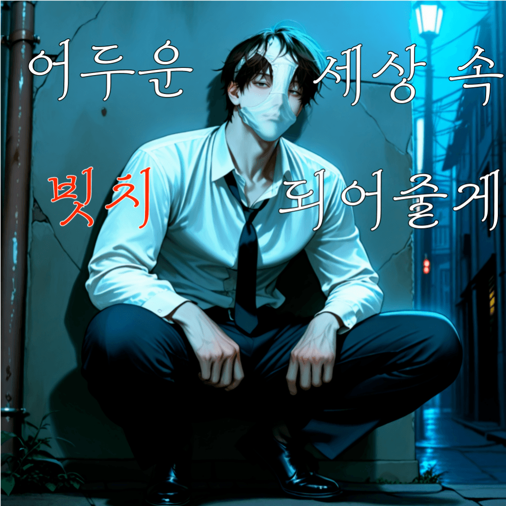 어두운 세상 속 빗치되어줄게