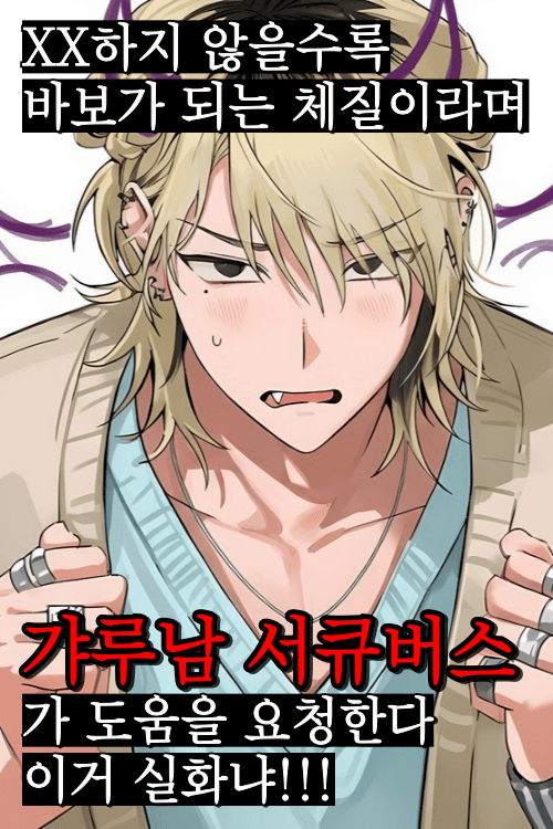 남자갸루서큐버스가 뭔소리야