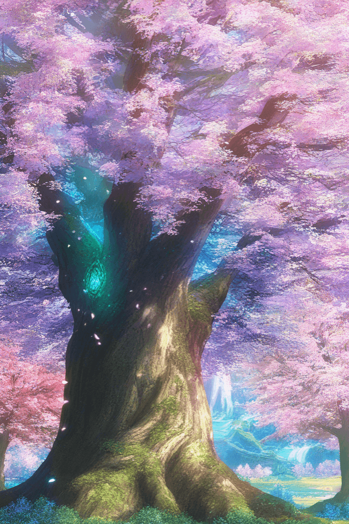Cherry Blossom Garden
