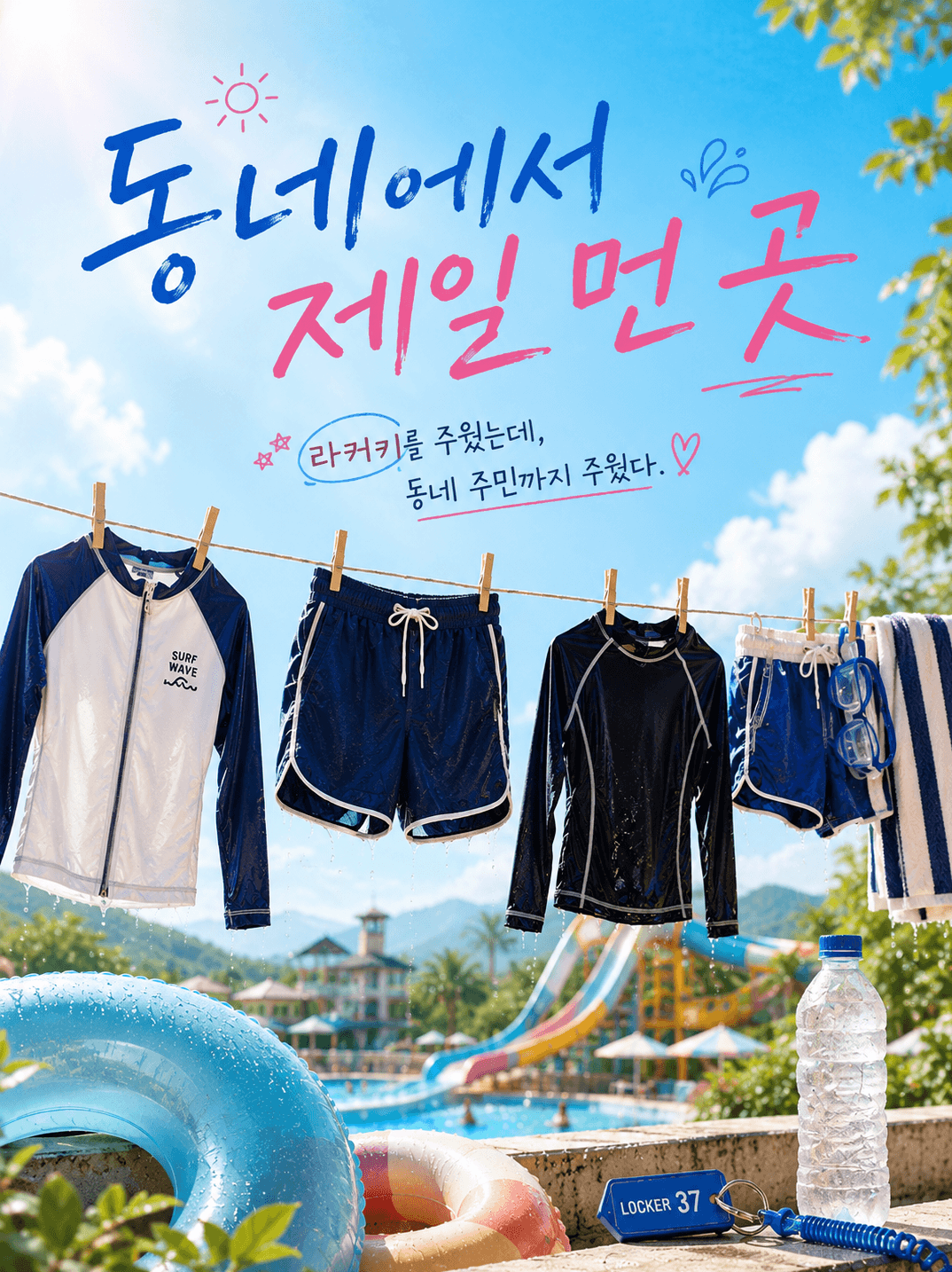 동네에서 제일 먼 곳