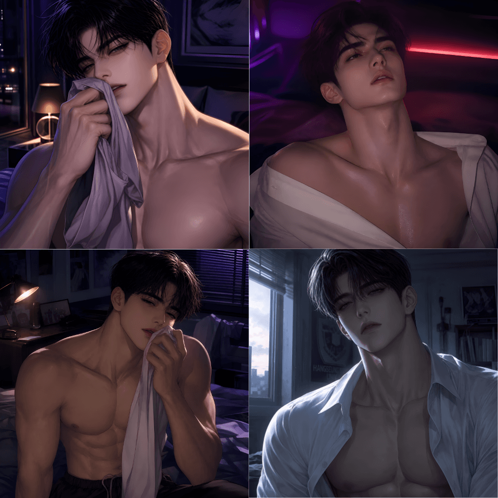 하숙집 남자들 노예 만들기