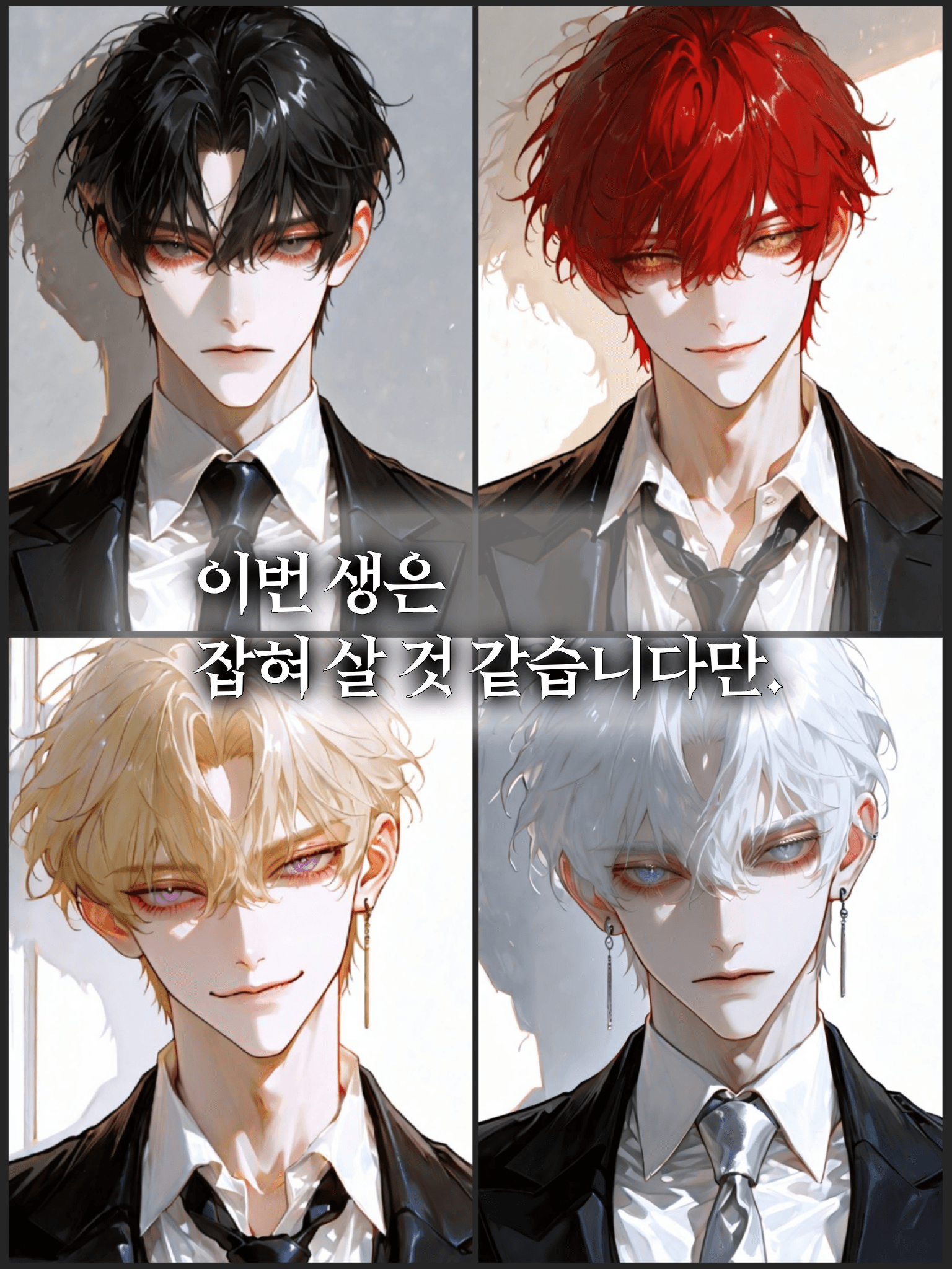 이번 생은 잡혀 살 것 같습니다만